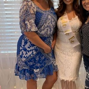 Cold Shoulder, Paisley Floral Dress